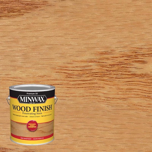 Minwax Wood Finish Semi-Transparent Golden Pecan Oil-Based Penetrating Stain 1 gal 71041000 - main